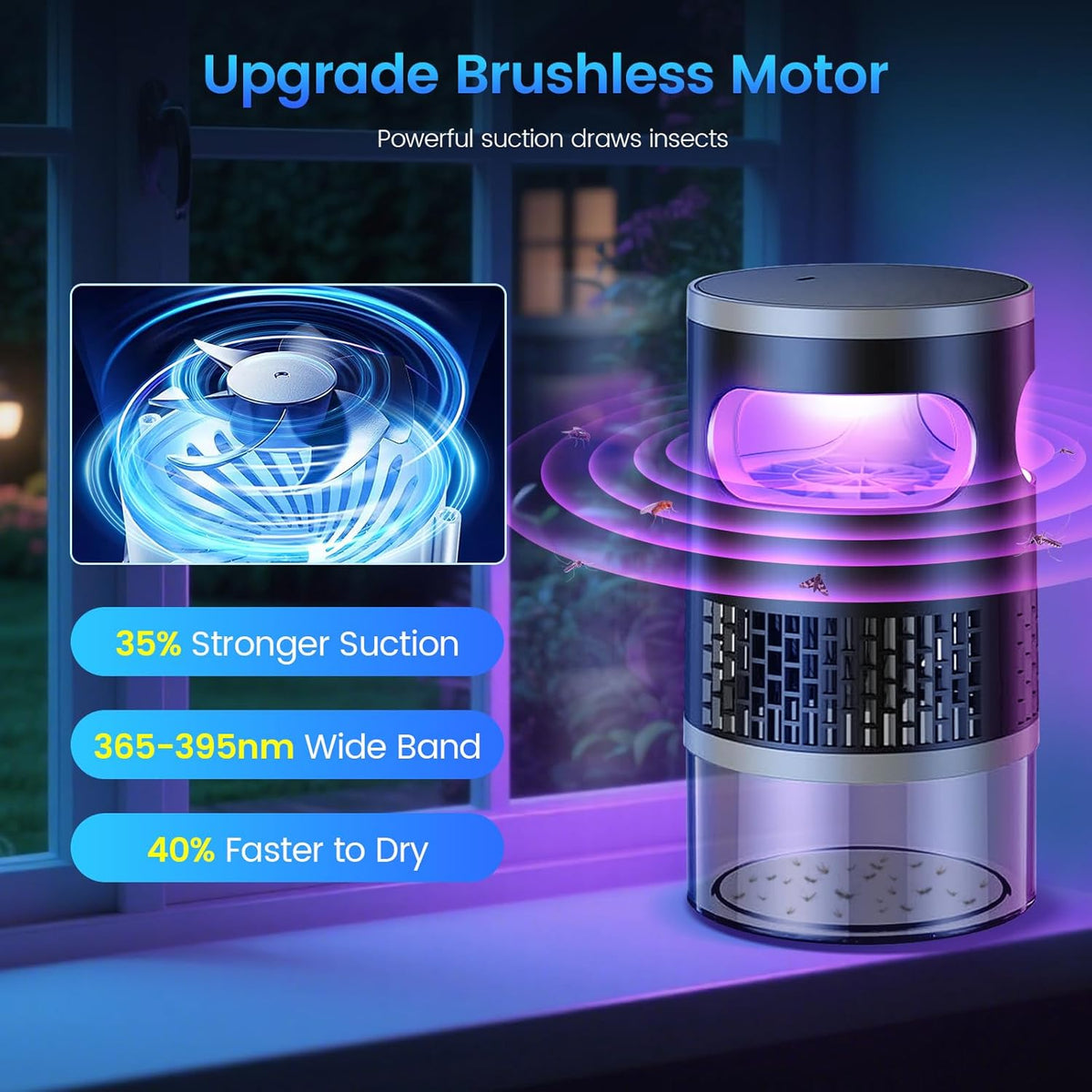 Automatic Electric Mosquito Killer Trap