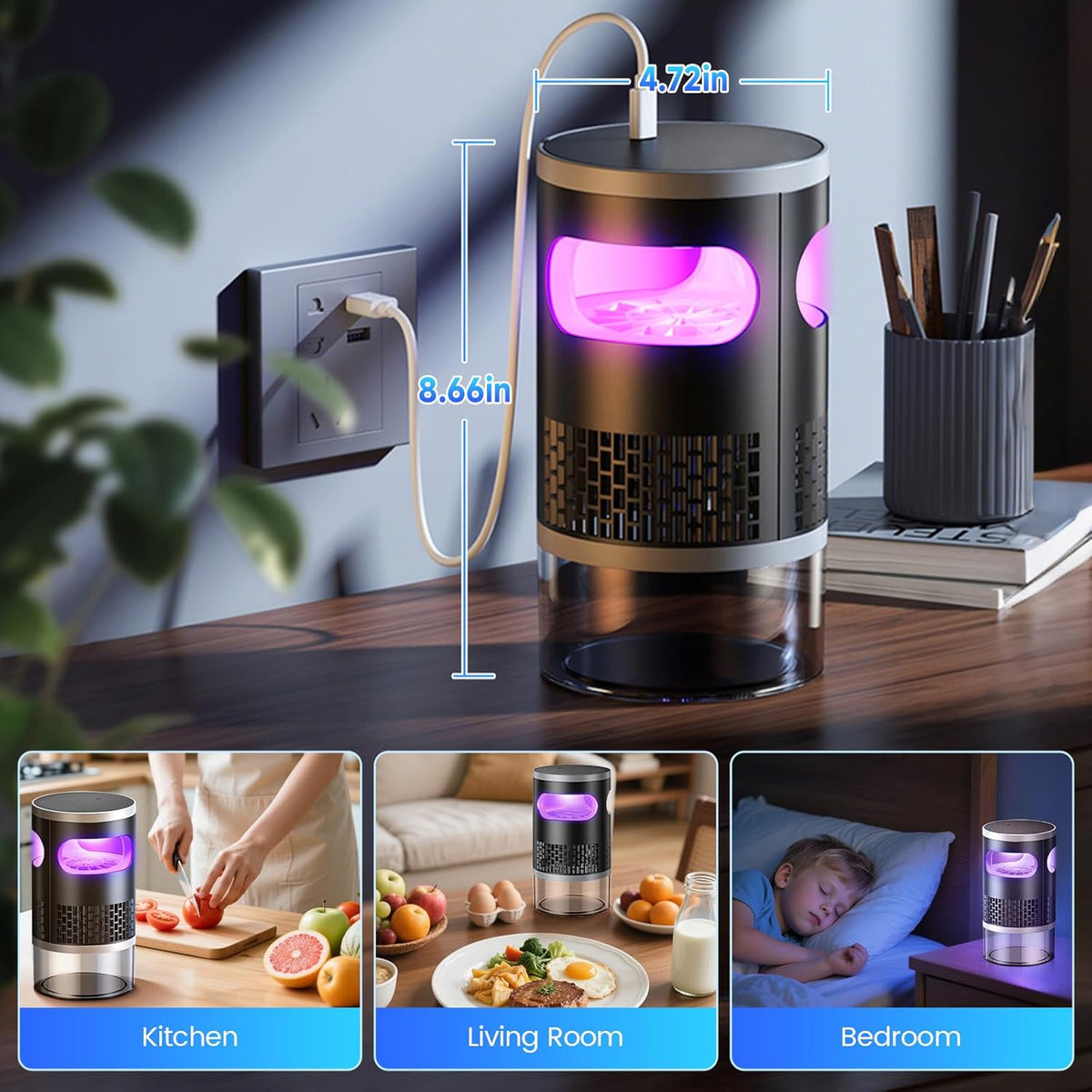 Automatic Electric Mosquito Killer Trap